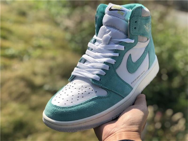 PK God Air Jordan 1 Turbo Green retail materials ready to ship